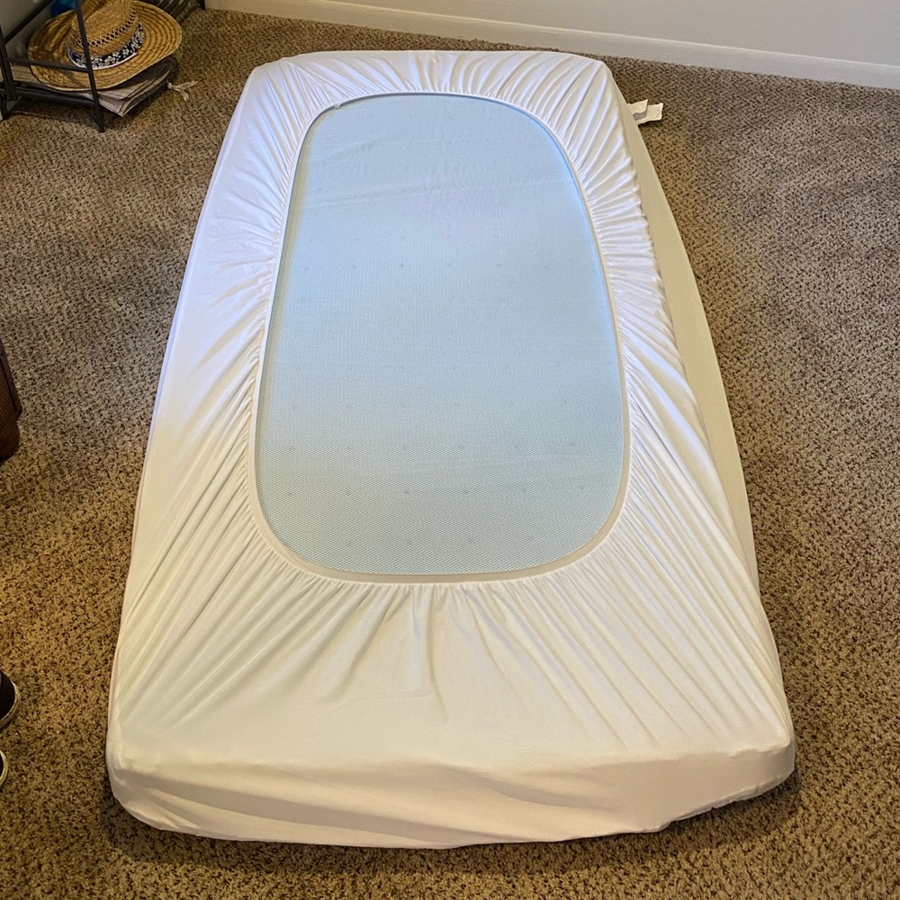 Twin XL Memory Foam mattress topper.